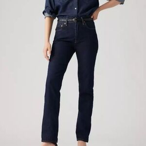 Levi's 501 Original Fit Women's Jeans - Dark Wash / Deep Breath [27]
